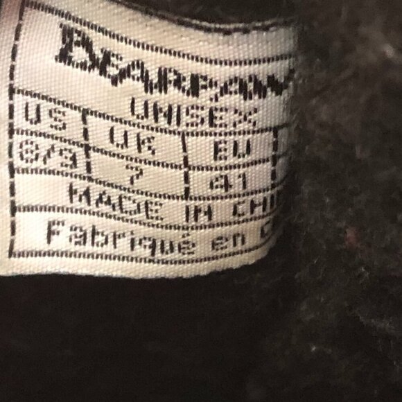 Bearpaw Black Suede Boots Wool Lining Size 8 - Picture 6 of 6